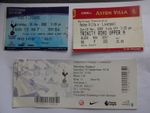 3 Liverpool Ticket Stubs - League - 2007-2018