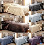 600TC Jacquard Duvet Cover Bedding Set Damask Paisly Cotton Rich Pillow Cases