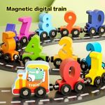 1set 0-10 Number Early Educational Toys Magnetic Number Train Set Kids UK.