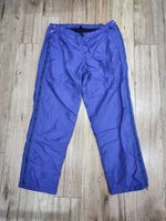 Patagonia Purple Full Side Zip Drawstring Ski Trousers • XL