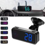 Mini LED Digital Speedometer GPS Car HUD Head Up Gauge Display MPH/KMH Universal