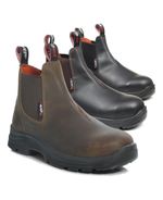 Perf - Brandon Pro - Waterproof Leather Safety Steel Toe Dealer Farm Work Boots