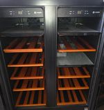 Caple WI6227 Undercounter 2  GLASS DOOR SIDE BY SIDE Wine Cooler