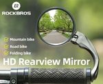 RockBros Bicycle Rear View Mirrors MTB Road Bike 360°Convex Side Rearview Mirror