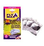 Zero In Bait Refill Non-Toxic Insect Bug Fly Catcher Trap 3 x 4g STV337 Buzz