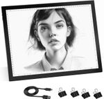A3 Light Box Portable LED Light Board for Diamond Painting, 10 Brightness Levels