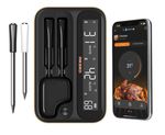 INKBIRD Wireless Meat Thermometer WiFi 5GHz & Bluetooth, Dual Probes, INT-12-BW