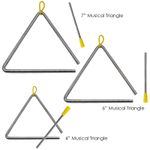 TRIXES Musical Triangle *All Sizes* NEW Percussion Instrument Childrens Toy