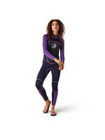 Regatta Womens Full Length Wetsuit 20-22 UV50+ 3MM Back Zip RRP £130 Navy/Orchid