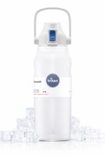 2Litre Water Bottle, Authorized EASTMAN TRITAN Material 100% BPA Free With Straw
