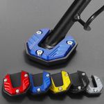 Universal Motorcycle Scooter Kickstand Extender Side Stand Foot Pad Support UK