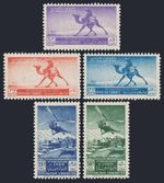 Lebanon 1949 UPU 75th SG 389-93 Mi 408-13 MNH