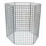 Garden Compost Bin 500 Litre Wire Mesh Recycling Composting Kitchen Waste Leaves