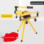 10T Manual Hydraulic Pipe Bender Set 90° Exhaust Tube Bending Machine Tool UK