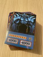 YUGİ 100Pcs Blue Eyes Dark Magician Exodia Obelisk RA Slifer Anime Style Cards
