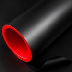 Matt Black Vinyl Wrap Car Film Air/Bubble Free Matte Vinyl Self Adhesive Sticker
