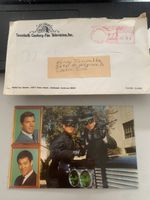 1960s The Green Hornet Postcard Studio Fan Photo TV Show Original W/ Envelope
