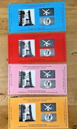 A.S.D.A. 1973 Stamp Show Poster Miniatures 4 sheets (3 ea) - Skylab II