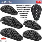 SAS-TEC Phantom Tripleflex Vented Hook Backed CE Level 2 Limb Protection Armour