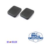 2X BRAKE CLUTCH PEDAL PADS FOR CITROEN RELAY PEUGEOT BOXER FIAT DUCATO 450432