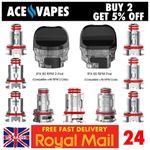 SMOK IPX80 Pods Coils | Mesh | Triple | SC | Quartz | DUAL DC | MTL RPM 2 IPX 80
