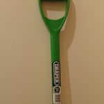 Draper D-Handle Garden Spade Steel Blade, Plastic Handle Green/Black