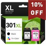 Multipack 301 Ink for HP 301 XL Deskjet 1050 2540 2050 A 3050 A Envy 4500 4504