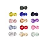 Dome Pearl Buttons - 2 Sizes-15mm/12mm - Baby Cardigans Knitting Sewing Crafts