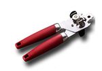 Non Slip Heavy Duty Stainless Steel Tin Can Opener With Easy Comfy Grip Foodsafe