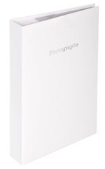 Large White Memo Slip In Photo Album Holds 300 6 x 4 Photos (10x15cm)