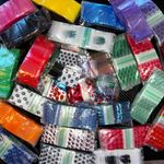 100 Zip Bags 40x40mm (1.6" ) Reusable Plastic Baggies Grip Seal Small Poly bags