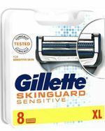 Gillette SKINGUARD Sensitive Shaving Razor Blades NEW 100% genuine