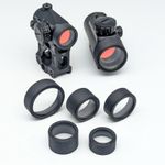 RDE Airsoft Red Dot Sight Scope Lens Protector 3.1mm Polycarbonate Made in UK