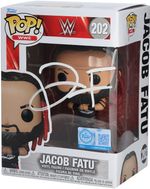 Jacob Fatu WWE Autographed #202 Fanatics Exclusive Funko Pop! Figurine
