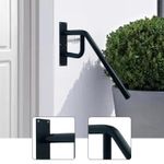 Stair Handrails Hand Rails for Outdoor Ergonomic Non Slip Easy to Install Stair
