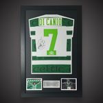 Framed Celtic Hand Signed Shirt By Paolo Di Canio With COA £199