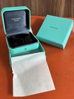 Tiffany Packaging Leather Bracelet Box in Hard Box