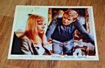 Rare Oskar Werner 10x8 Photograph Photo UK SELLER INTERLUDE Barbara Ferris