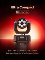 4in1 110W LED Effect Light RGBW Moving Head DMX RDM Stage Party Lighting