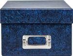 The Photo Album Company Photo Storage Box Holds 700 Photographs Blue for 4x6 Pi