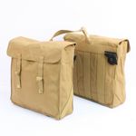 Replica British Army Motorcycle Dispatch Riders Bag set of DR Side Panniers W...