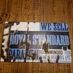 Enamel sign Royal Standard Paraffin Vintage Double Sided