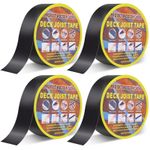 4x Decking Joist Tape Joist Tape for Deck, Waterproof Self-Adhesive Butyl Tape
