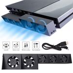 External Cooler Fans Turbo Cooling Fan For PS4 Gaming Console Host Lightweight