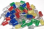 Mixed 5mm LED - Diffused - 50 Pack - LIght Emitting Diode - 5mm - Free UK P&P