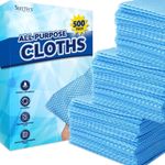 Multipurpose Cloths, Pack of 75, Super Absorbent Cleaning Cloths, Machine Wash