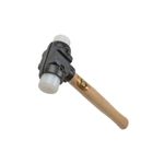 Thor Split Head Hammer Super Plastic - Mallet - White Face - Cast iron Head