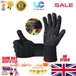 BBQ Oven Gloves1472℉ Extreme Heat Resistant, Food Grade Kitchen Grill