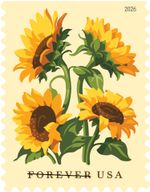 #6067 2026 Sunflowers - MNH