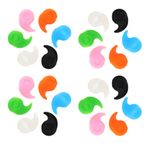 12Pairs Silicone Glasses Ear Grips Non Slip Soft Eyeglass Accessories